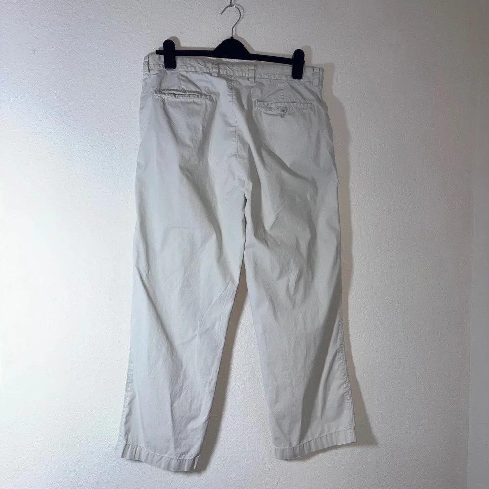 J.Crew Chino Pants 36 x 30  Beige Straight Leg Cotton Casual Trousers